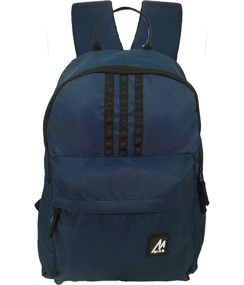 MIKE 25 Ltrs Navy Blue School Bag for Boys & Girls view 2