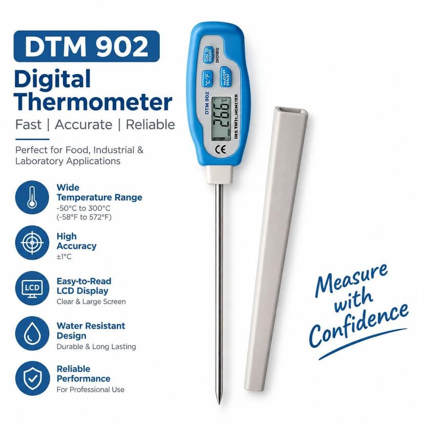 DTM-902 thermometer view 2