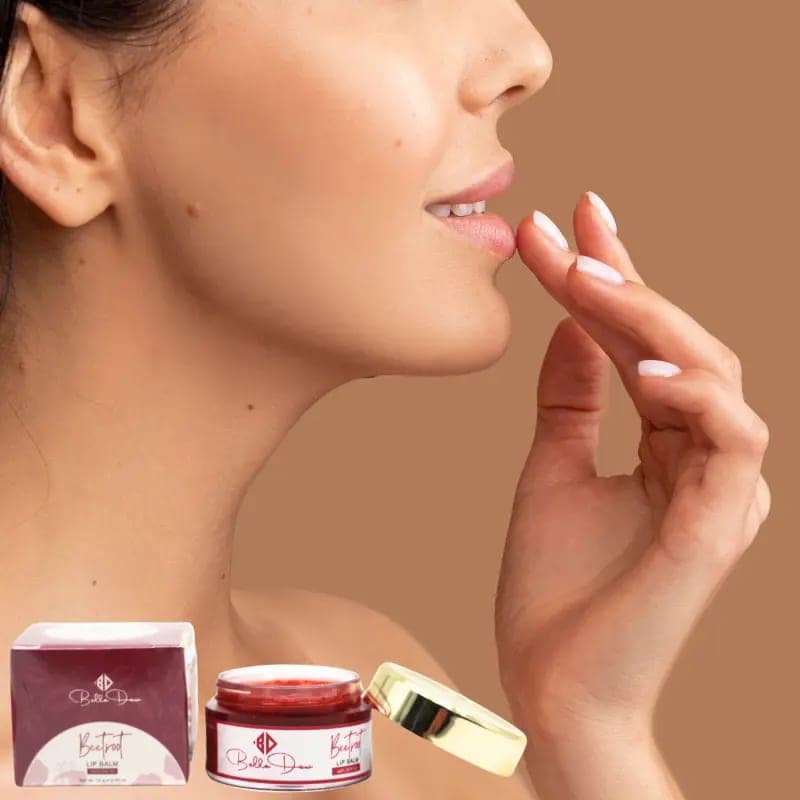 Belledew Beetroot Lip Balm SPF 15 - Naturally Pink Lips | Deep Moisture Repair | UV Protection | 12g view 3