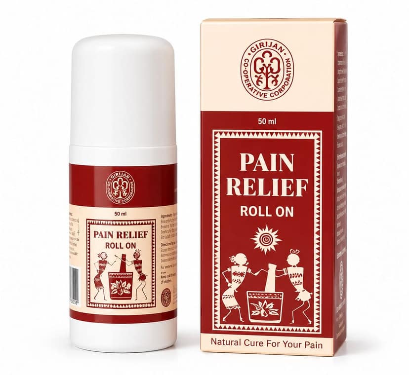 GCC Herbal Pain Relief Oil 50 ml (Bottle with Rollon) view 2