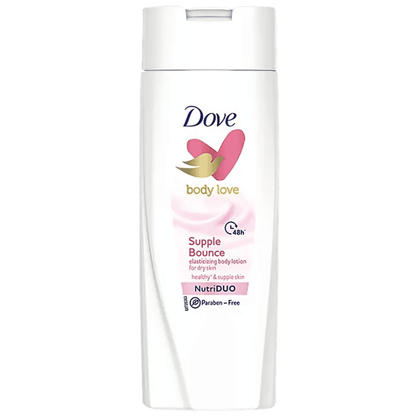 Dove Nourishing Body Care Supple Bounce Elasticizing Body Lotion - For Dull Skin, With White Tea Extract, 100 Ml