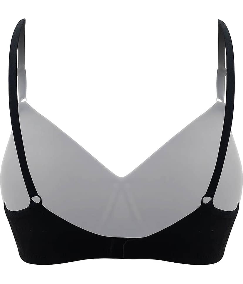 Clovia Cotton T-Shirt Bra - Black