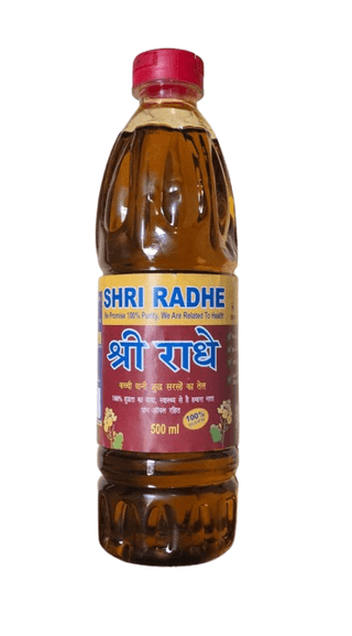 Buy Pure Mustard Oil Online - 1 Ltr. - Shri Radhe
