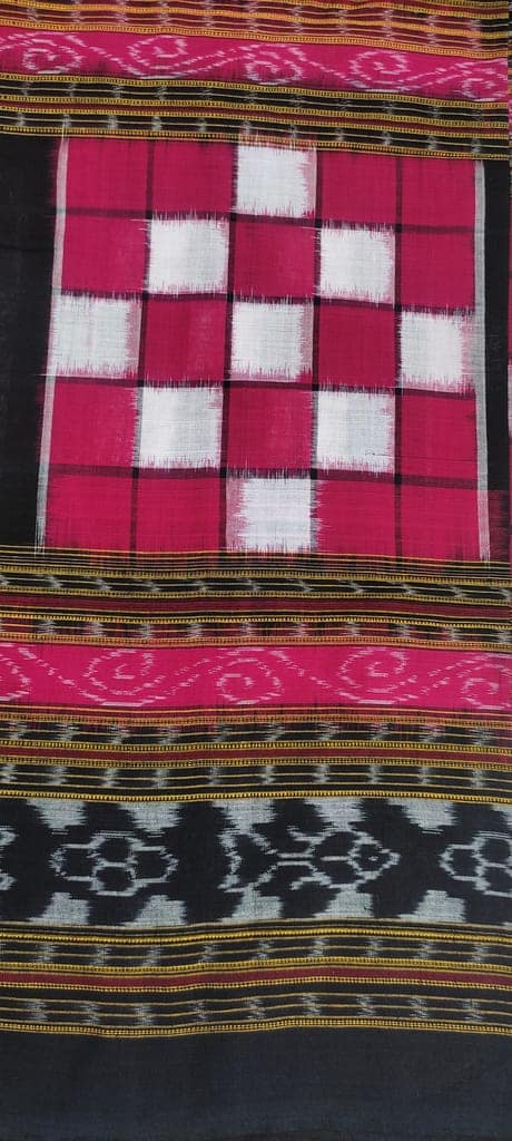 Bichitrapuri Double Ikat Sambalpuri Handloom Dress Material view 2