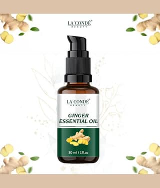 La'Conde Pure Ginger Essential Oil To Reduce Belly Fat Shaping & Firming Oil 30 mL