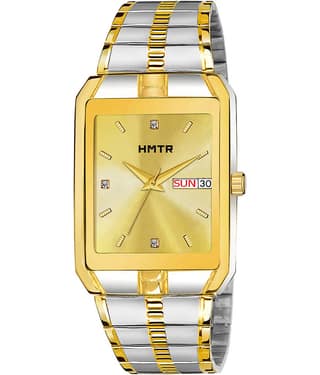 HMTr Silver Stainless Steel Analog Men's Watch