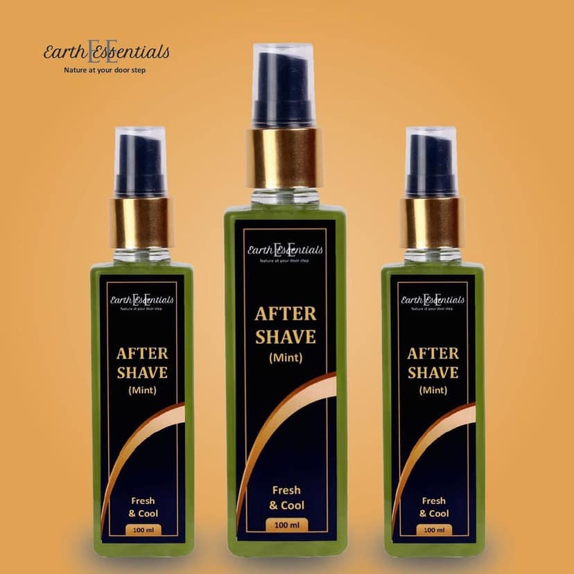 After Shave with Cooling power of Peppermint with Natural Alcohol 100 ml view 9