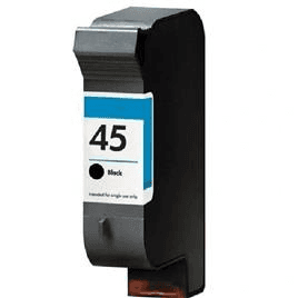 HP 45 Black Original Ink Cartridge (51645AA) for HP DeskJet 450, 450C, 450CI, 450G, 450CBI Printers view 3