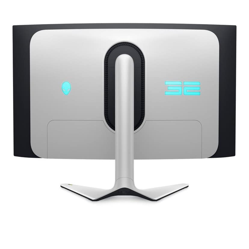 Alienware-AW3225QF 80.01cm (32") 4K QD-OLED Gaming Monitor, Screen Coating: Anti-Reflection, Color Support: 1.07 Billion, Response Time: 0.03ms(typical), Ports: 1x DP1.4, 2x HDMI 2.1, 5x USB 3.2 Gen 1 view 2