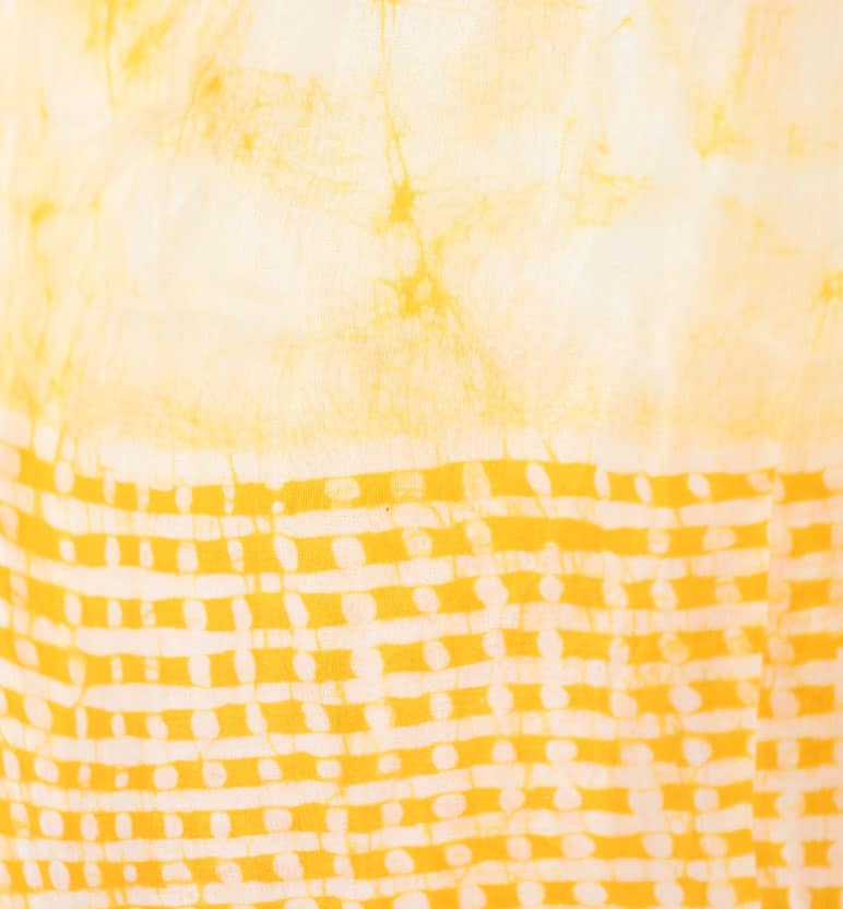 Handcrafted Batik Silk Stole view 2