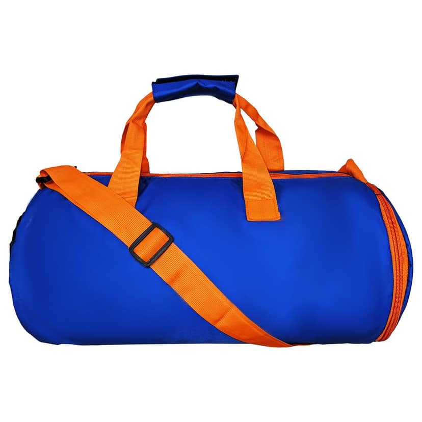 GROUPERS Duffle PU Leather Bag with Wrist BandlGym Bags(5N-LIAS-WB-57-RDWHT) view 4