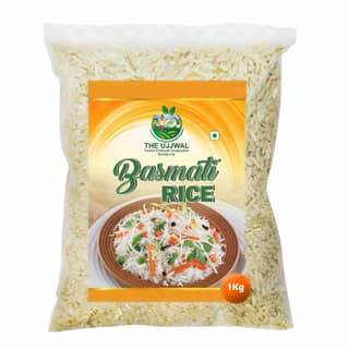 Basmati Rice 1 kg – Farm-Fresh, Long-Grain Rice for Perfect Everyday Meals.