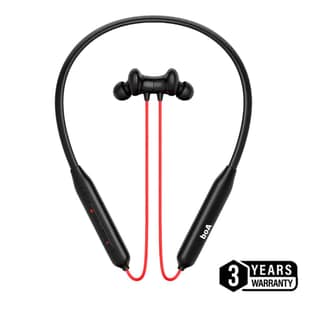 boA NEW Bluetooth 6.0 Neckband with Mic, Quick Charge Technology, Magnetic Earbuds, Clear Voice Calls, Sweat Resistant Build for Workout Office Travel, Compatible with Android and iOS Devices