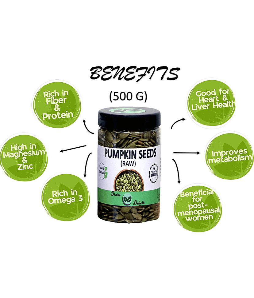 DIVINE DELIGHT Pumpkin Seeds ( Pack of 1 ) view 4