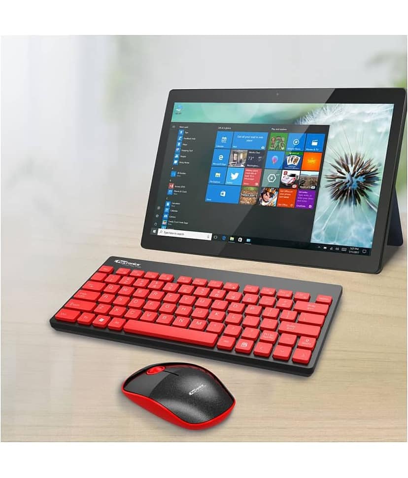 Portronics Key 2 Combo:Multimedia Wireless Keyboard & Mouse ,Black (POR 372) view 2