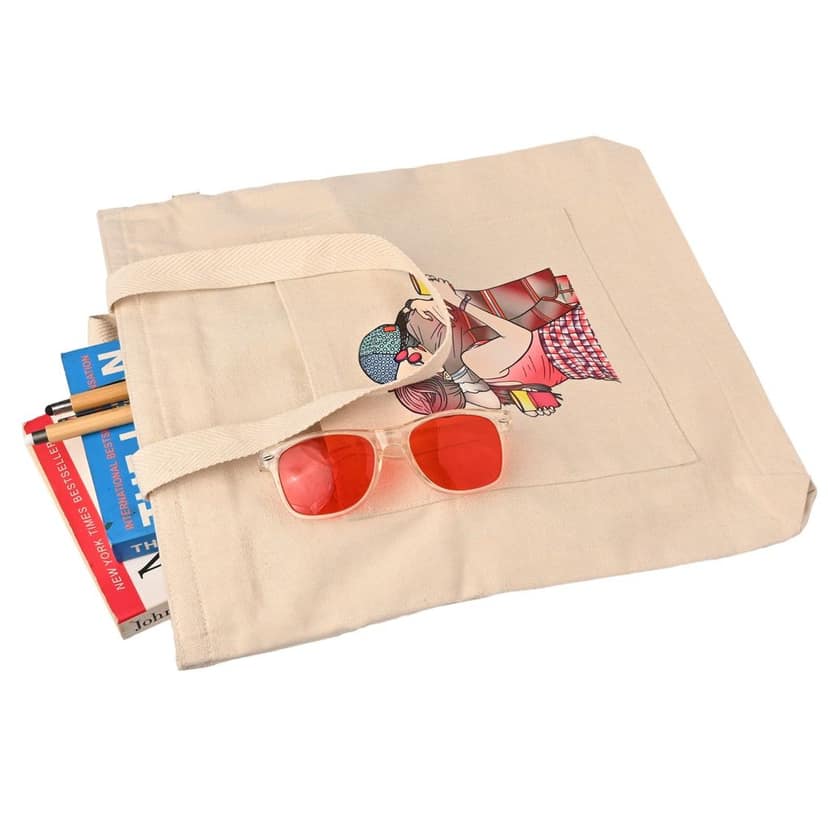 Printed Tote bag for everyday use view 4