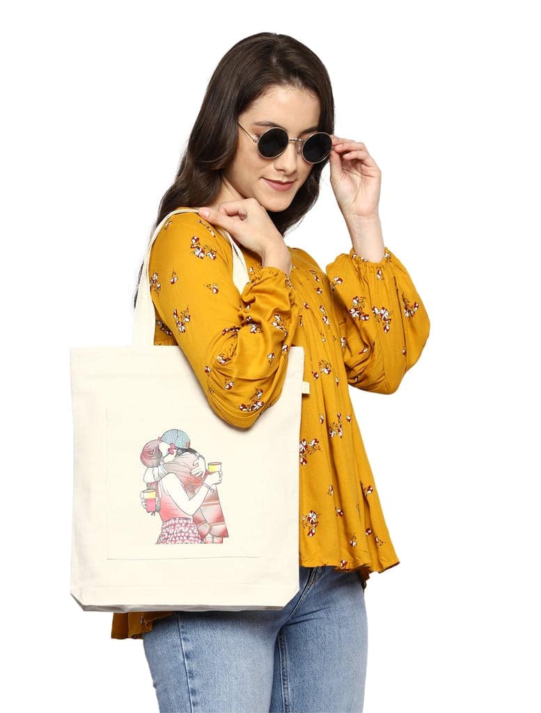 Printed Tote bag for everyday use view 6