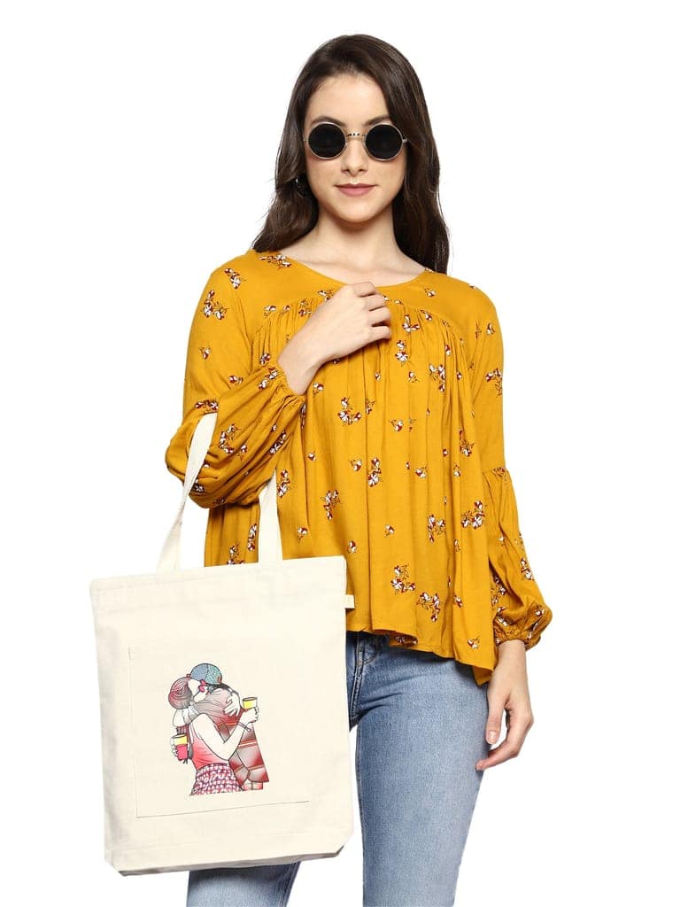 Printed Tote bag for everyday use view 7