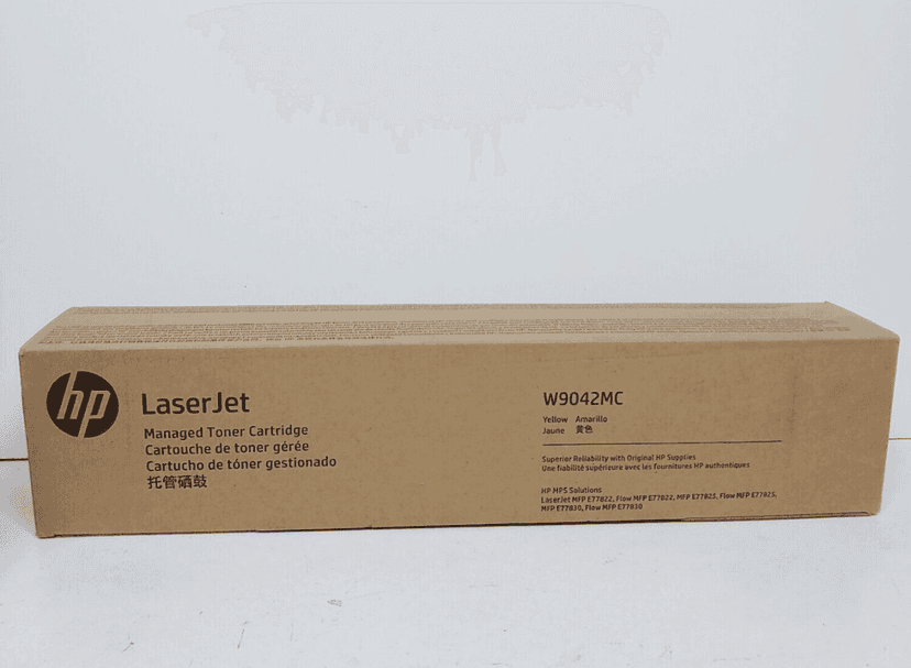 HP W9042MC Yellow Toner Cartridge Compatible with HP Color LaserJet Managed E77822, E77825 & E77830 Series Printers view 2