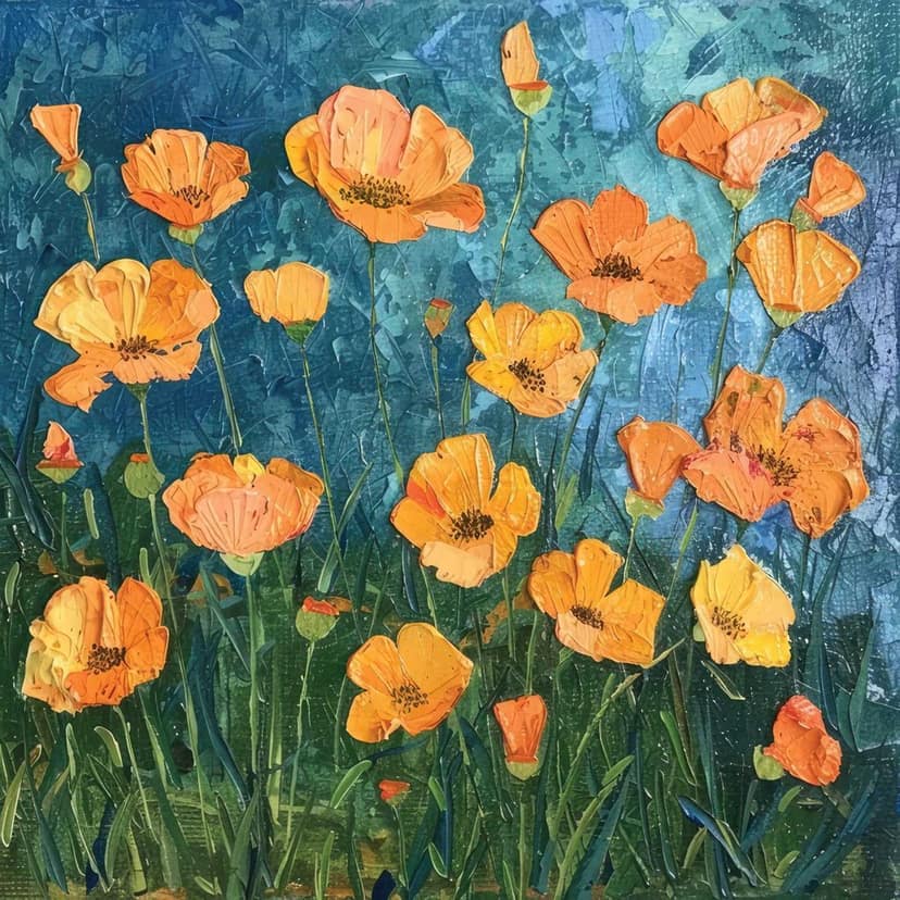 WHISPERS OF MEADOW 24in X 24in WITH BLACK FRAME view 2