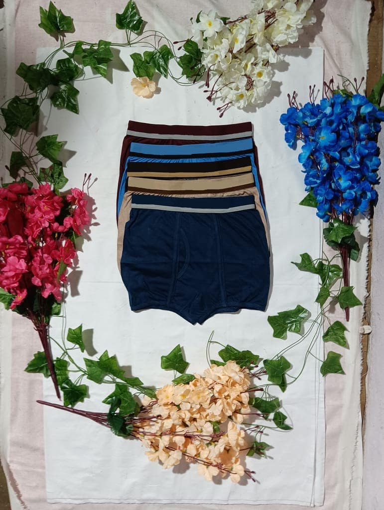 PACK OF 5 Dailywear Cotton Mini Trunks - Multicolour