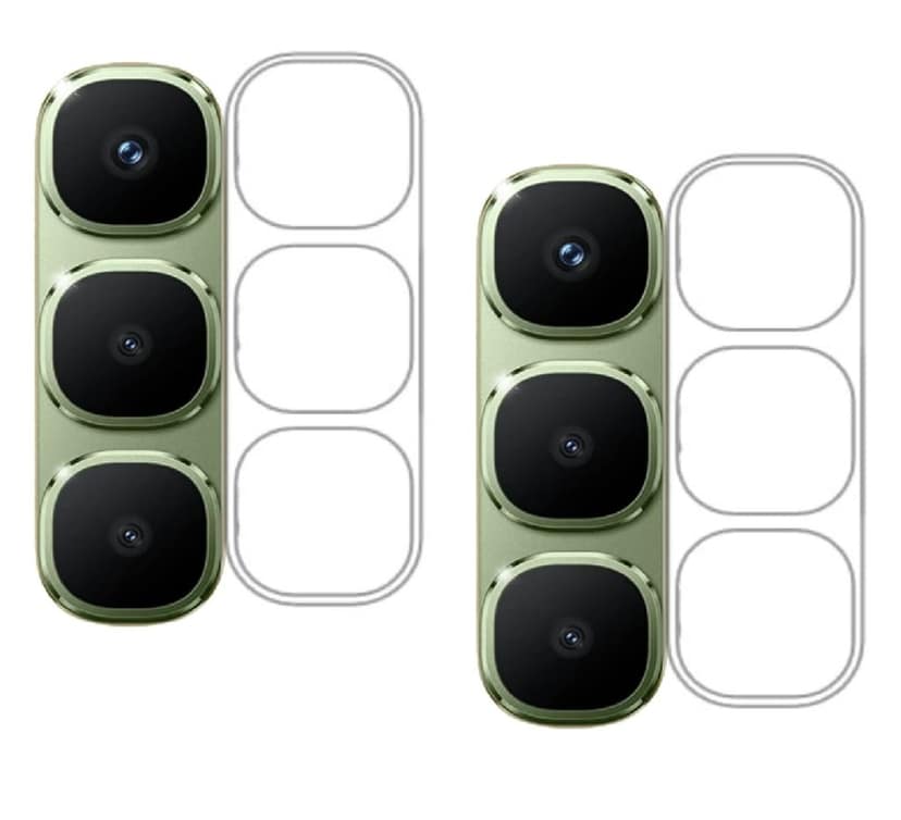 ISAAK Back Camera Lens Protector compatible for Infinix Hot 60 (Pack of 2) view 2