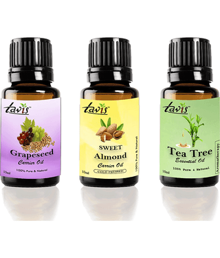 Tavis Grapeseed, S. Almond, Tea Tree Essential Oil 30 mL