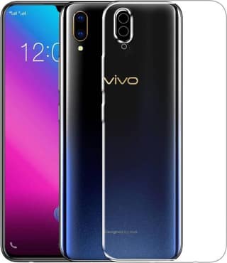 PLUGTECH TPU Ultra Hybrid Clear Camera Protection Back Cover Case for Vivo V11 Pro