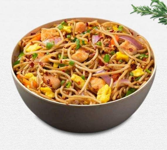 Chicken garlic noodles