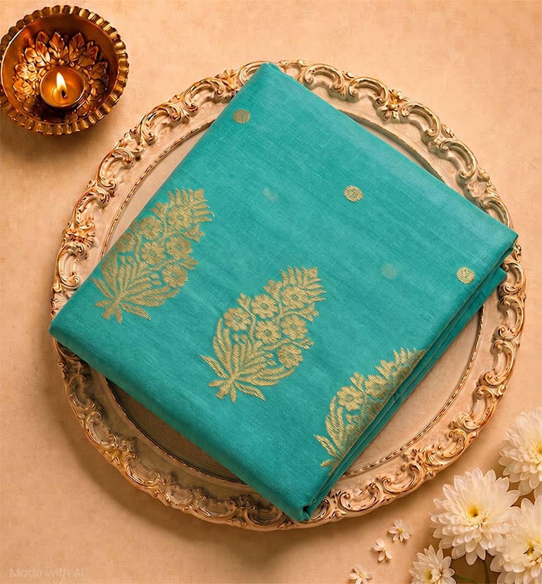 Handloom Chanderi Silk Cotton Saree