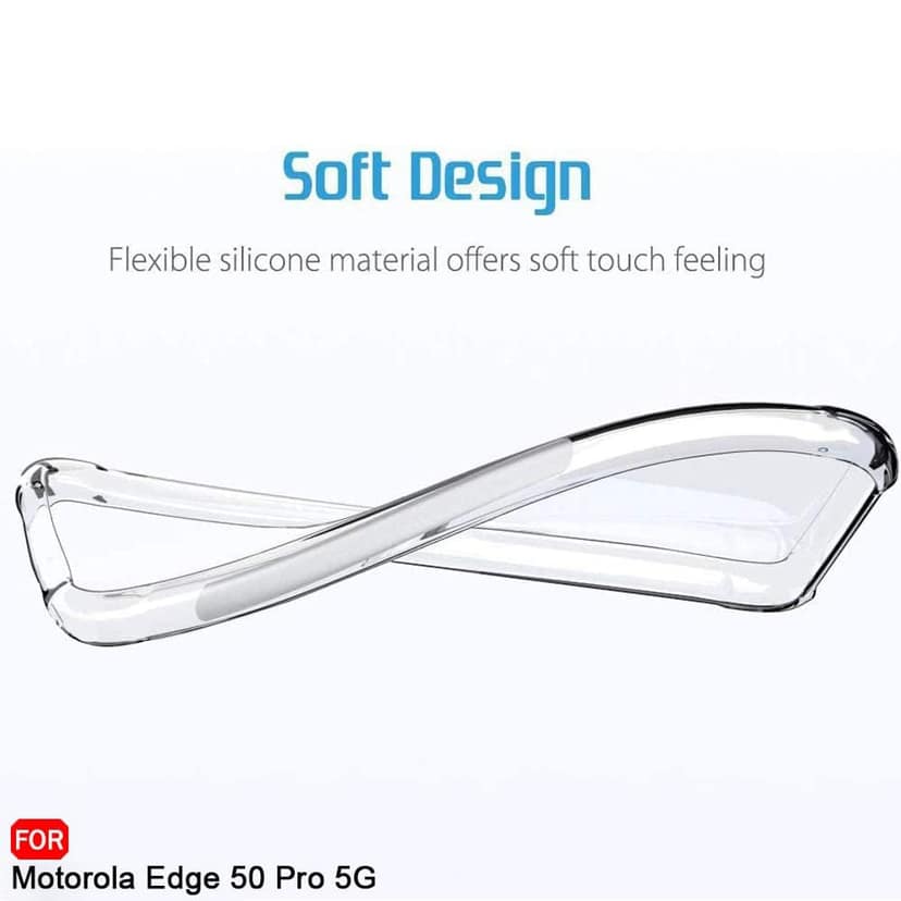 Starz for Moto Edge 50 Pro back Cover case transparent Shockproof view 2