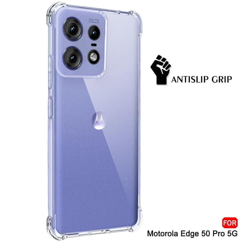 Starz for Moto Edge 50 Pro back Cover case transparent Shockproof view 5