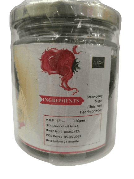 Strawberry Jam (220gm) view 2