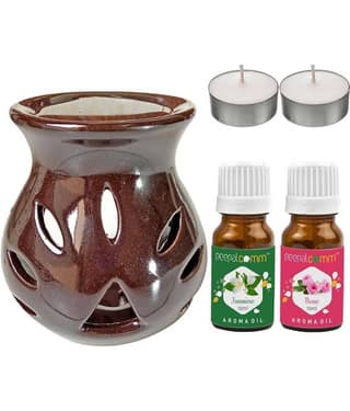Peepalcomm Aroma Oils & Diffusers Set - Pack of 5
