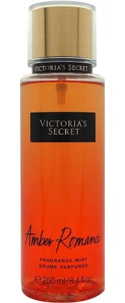 Victoria's Secret Amber Romance Body Mist 250ml – Warm Sweet Fragrance Mist for Women