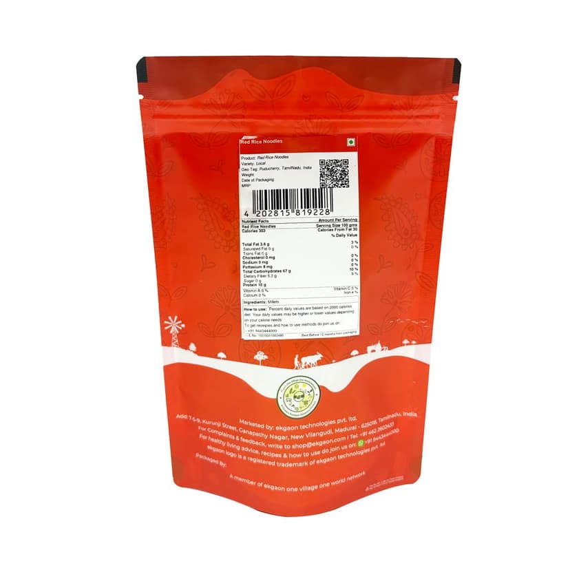 Red Rice Noodles 200gm view 2