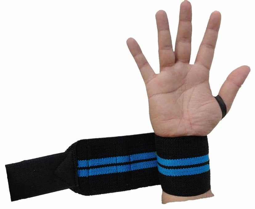 Body Smith Premium Weight Lifting Wrist Support Straps with Thumb Loop view 2