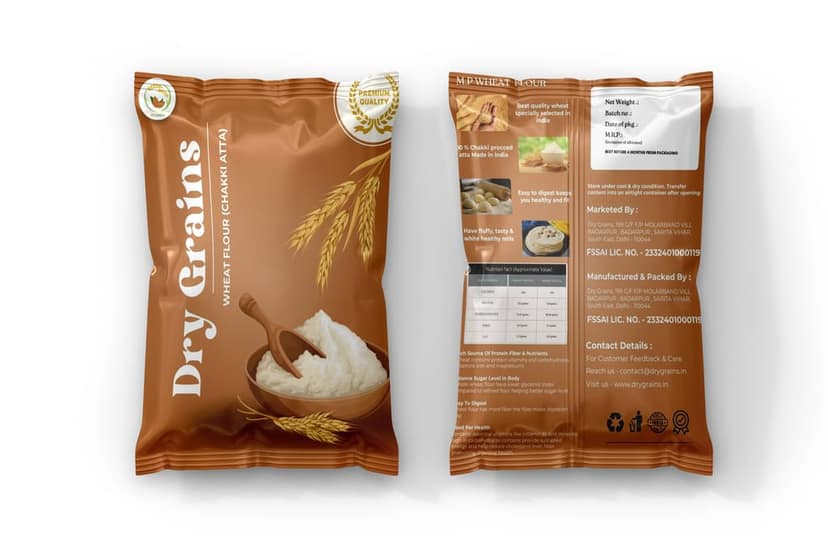 Dry Grains - MP Wheat Flour - 2 KG view 3
