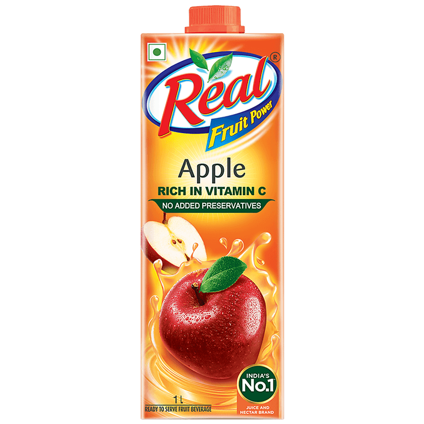 Real Fruit Power Juice - Apple, 1 L