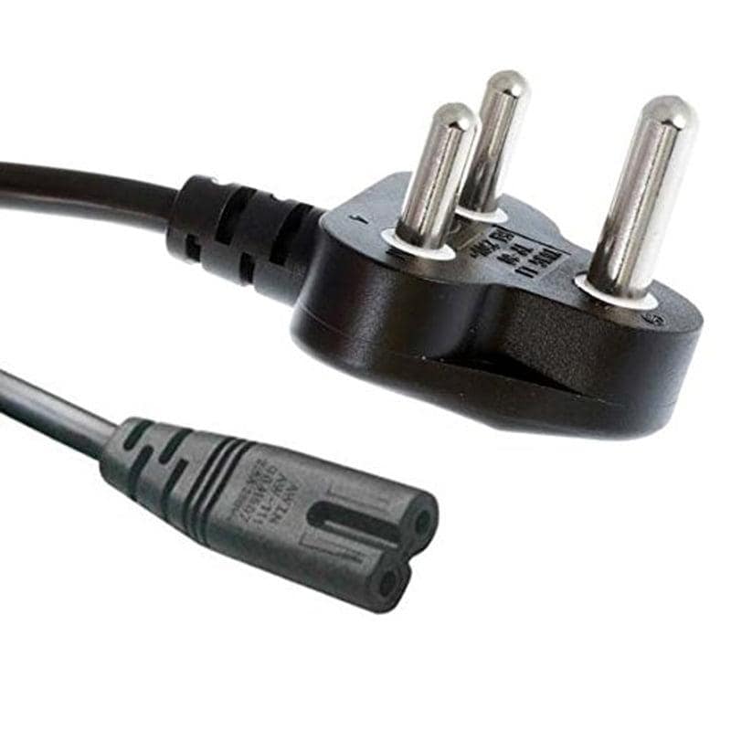 3 Pin Power Cable Cord for 2 Pin Adapter Charger