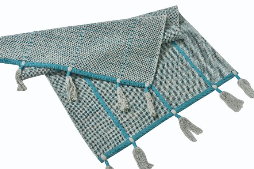 Aslin Handwoven 100% Cotton Rugs view 2