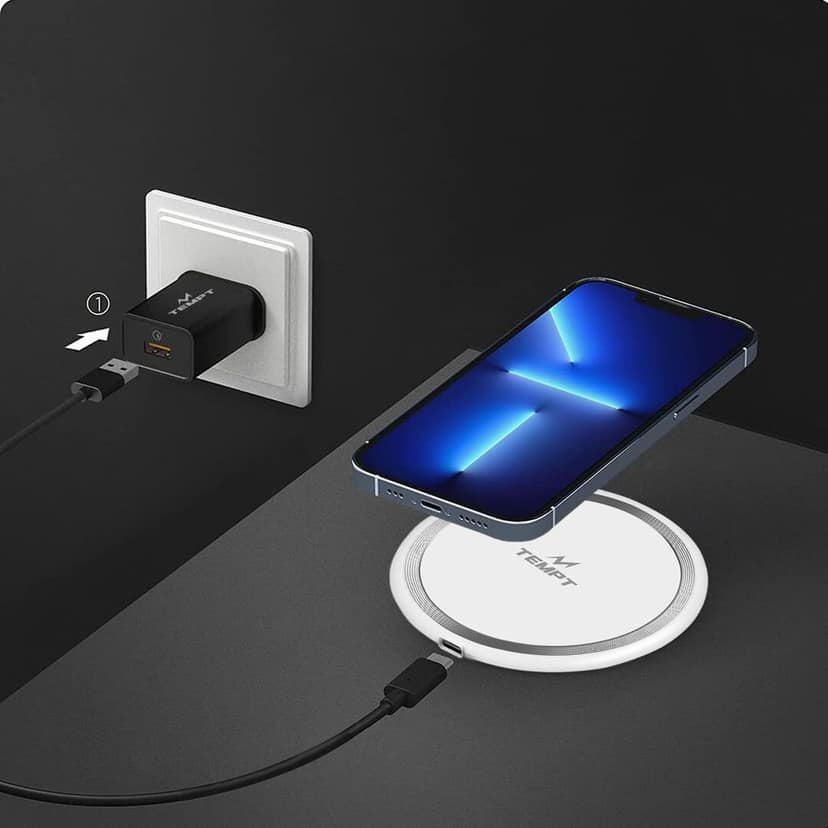 Powerpad Wireless Charger - White view 4
