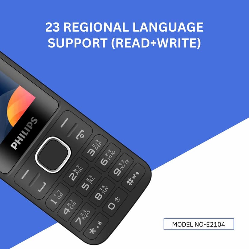 Philips E2104 Keypad Mobile Phone view 8
