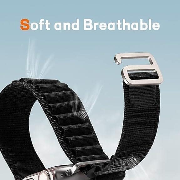 justly Smart Watch Strap Nylon G-Hook Alpine Loop Watch Straps Compatible For Watch Band Replacement Bands (42MM 44MM 45MM / 49MM Strap view 6