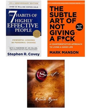 7 habit + the subtle art + the secret