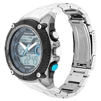Fastrack Deux Machina Analog-Digital Blue Dial Men's Watch-NN38053PM03/NN38053PM03 view 2
