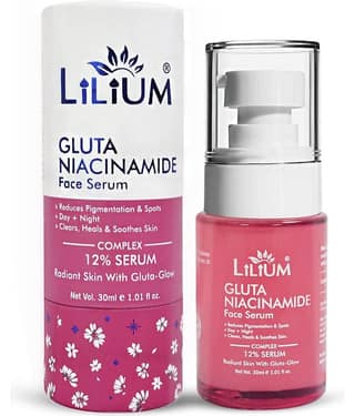 Lilium Face Serum 30ML | Gluta Niacinamide 12% | Helps To Reduce Wrinkles, Pigmentation & Spots