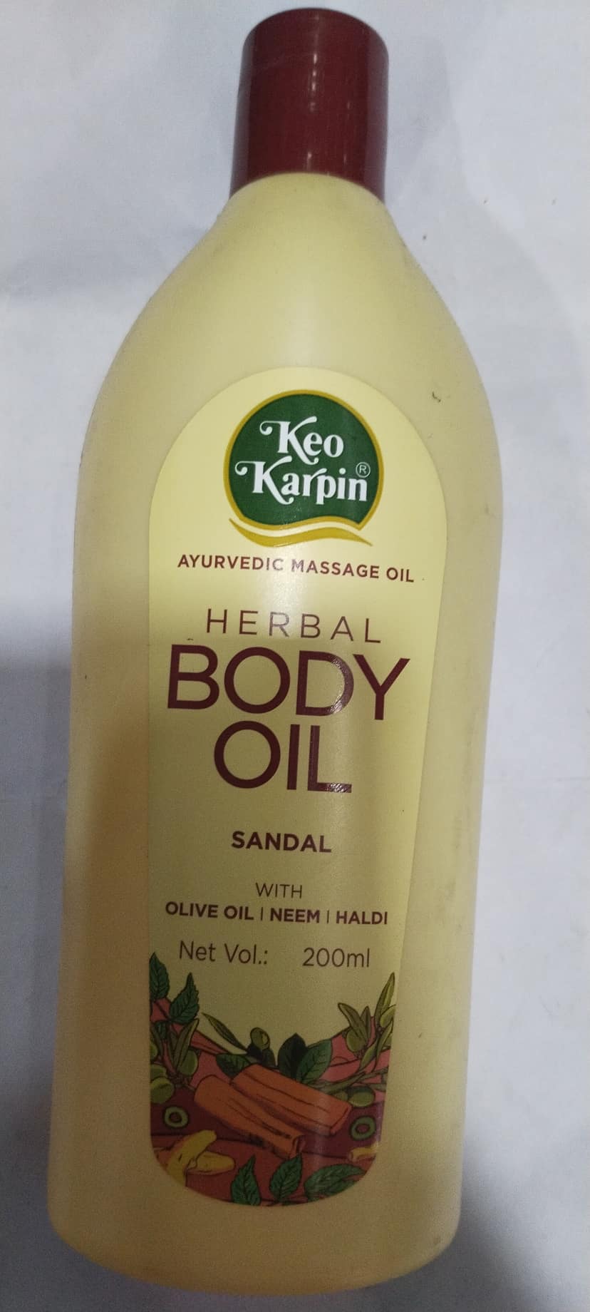 "keo Karpin Ayurvedic massage oil Herbal Body Sandal Oil """