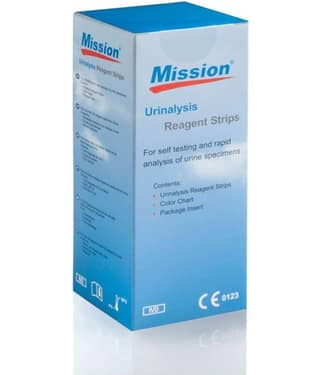 Mission Urinalysis 100 Strips(2GE)(GLU & PRO)