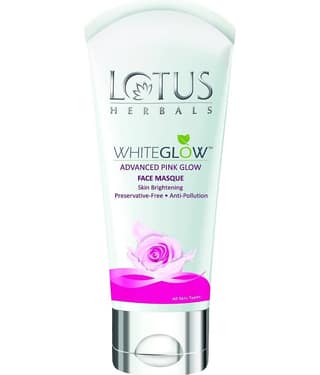 Lotus Herbals Whiteglow Advanced Pink Glow Face Mask Saxifraga Extract 100g (Pack of 1)